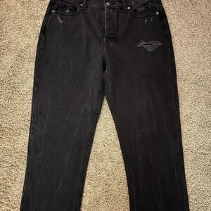 Womens Black Old Navy Jeans